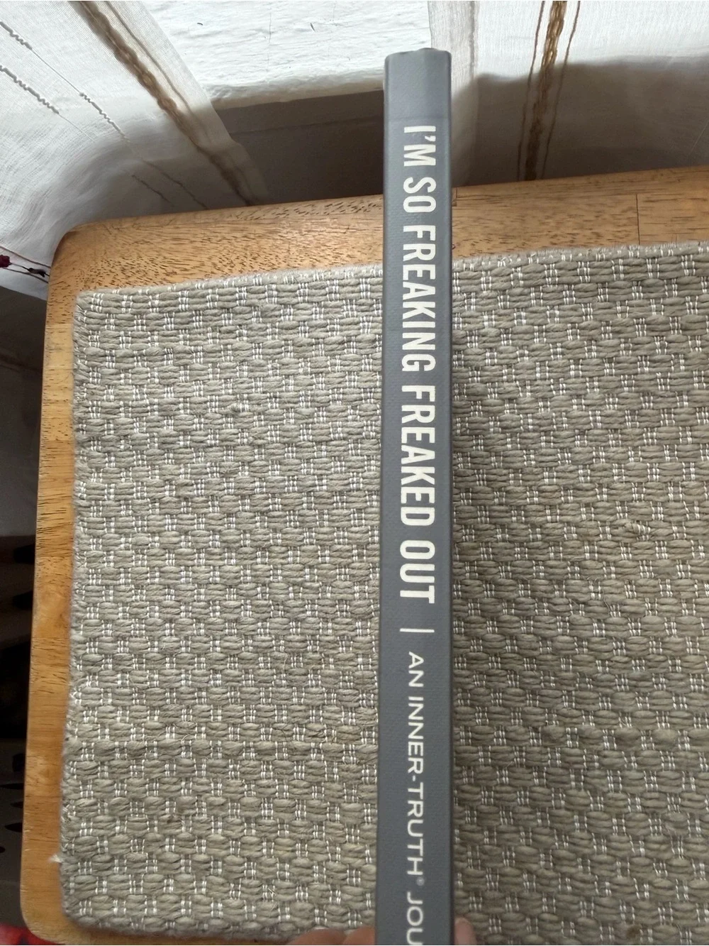 I'm So Freaking Freaked Out Gray Journal with Yellow Text